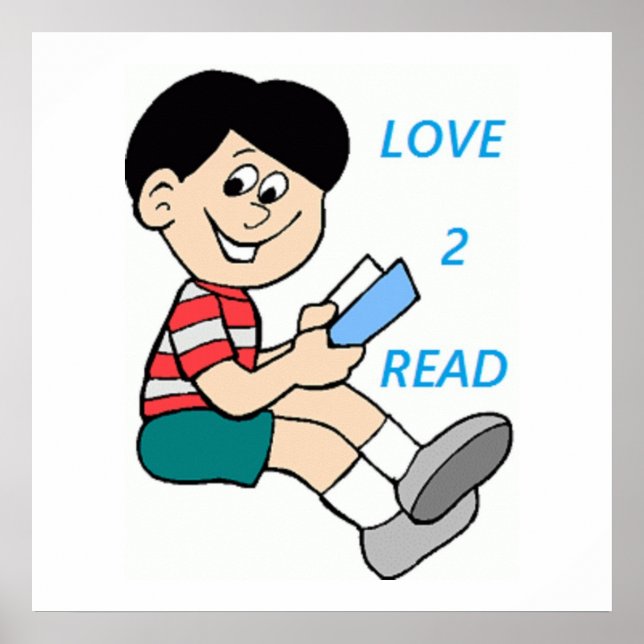 LOVE 2 READ POSTER (Front)