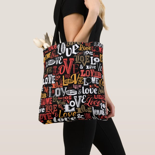 Love 2 tote bag (Close Up)