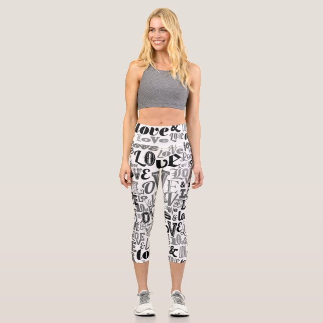 Love 3 capri leggings (Front)