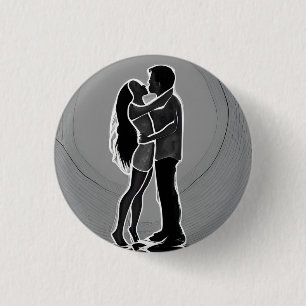 Love 3 Cm Round Badge