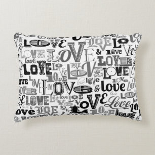 Love 3 decorative cushion