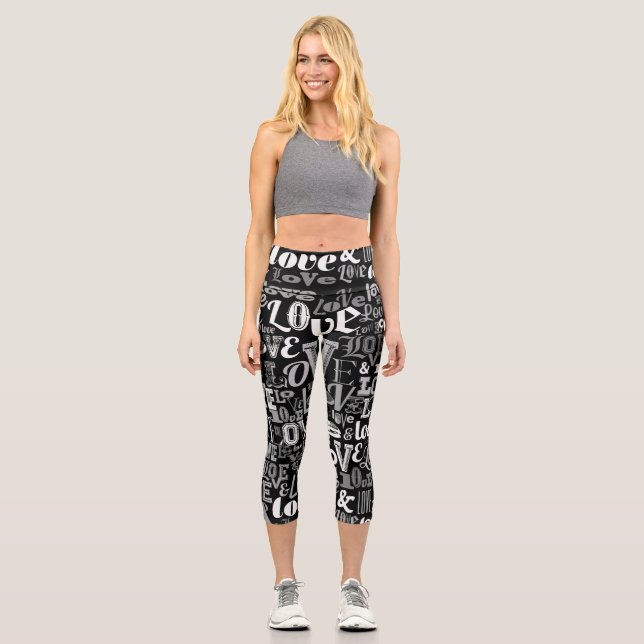 Love 4 capri leggings (Front)