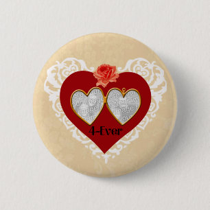Love 4 Ever Locket Button