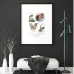 Love 4 photo simple modern personalised gift<br><div class="desc">Love 4 photo simple modern personalised anniversary,  wedding,  birthday or Christmas gift for the one you love.</div>