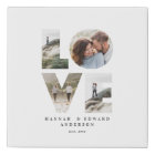 Love 4 photo simple modern personalised gift