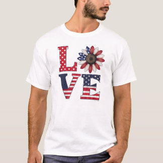 Love 4th of July Shirt 