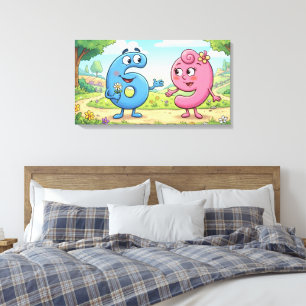 Love 69 Canvas Print - Provocative Wall Art
