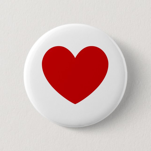 Love 6 Cm Round Badge (Front)
