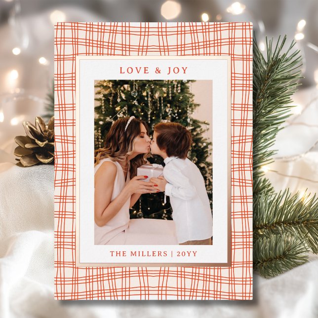 Love 7 Joy Photo Simple Modern Holiday (Creator Uploaded)