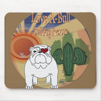 Love A Bull Rescue Mousepad