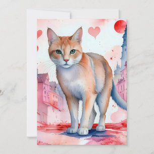 Love a Cat Holiday Card