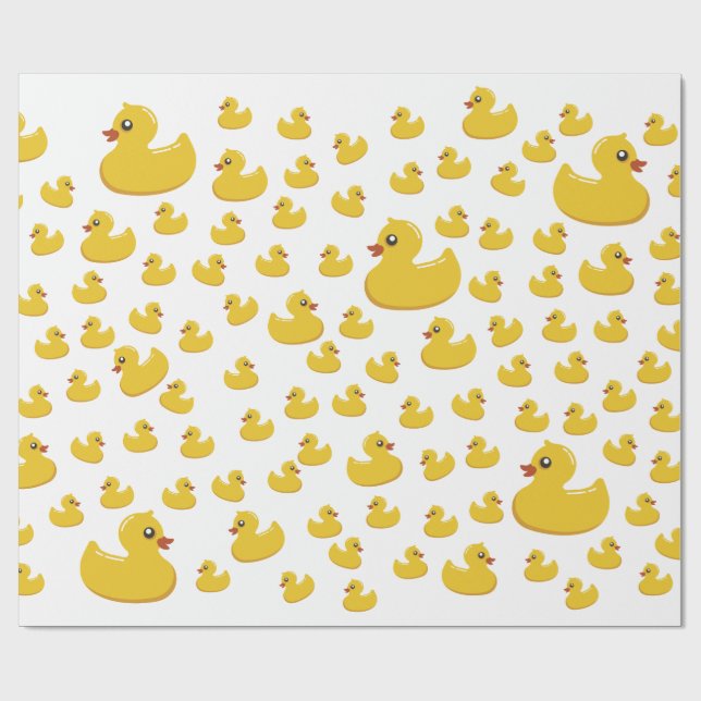 Love a Duck gift wrap (Flat)