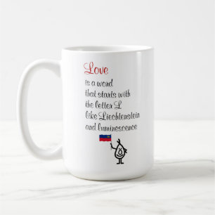 Love - A Funny Poem For Someone You Love Coffee Mug