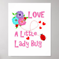 Love A Little Lady Bug Cute Kids
