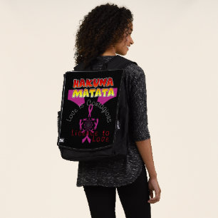 Love a message of hope backpack