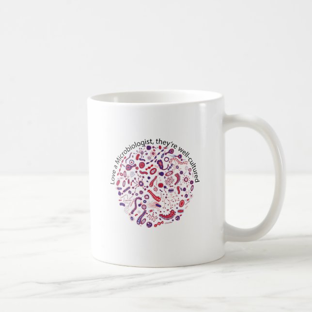 Love a Microbiologist Coffee Mug (Right)