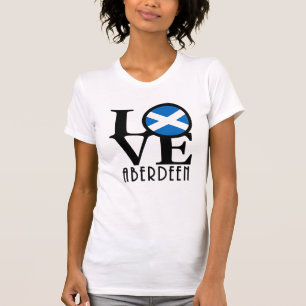 LOVE Aberdeen Scotland T-Shirt