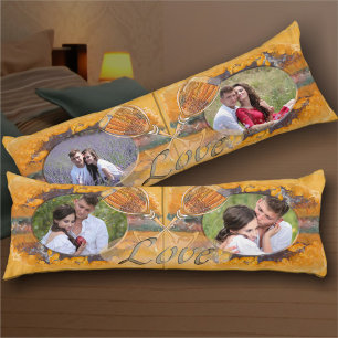 Love Abstract Sunset 0612 Body Cushion