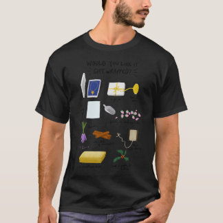 Love Actually - Would you like it gift wrapped  Bl T-Shirt
