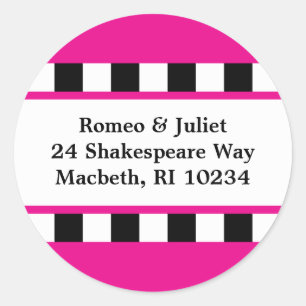 Love! Address Label - Pink