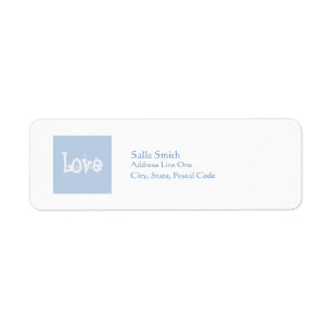 Love Address Labels