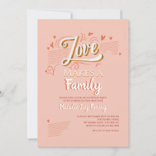 Love Adoption Announcement/Party Announcement