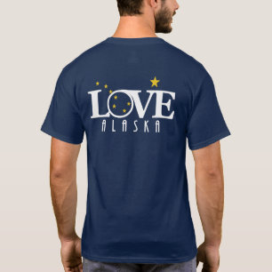 LOVE Alaska (back print) T-Shirt