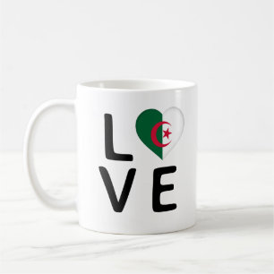 Love - Algeria Flag Coffee Mug