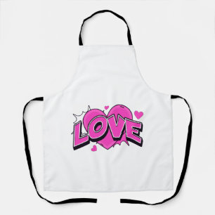 LOVE All-Over Print Apron