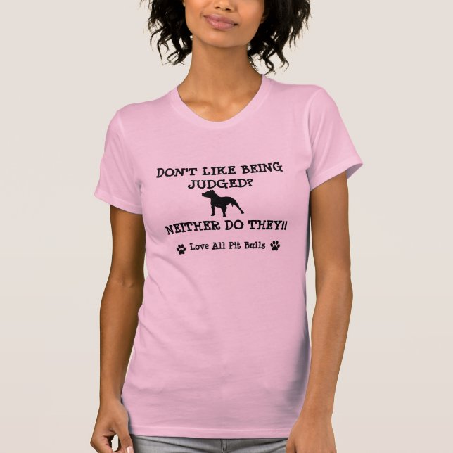 Love All Pit Bulls T-Shirt (Front)