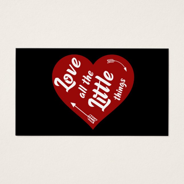 love all the little things design (Front)