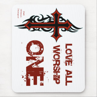 Love All Worship One Mouse Pad
