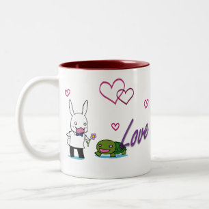 Love Always Two-Tone Coffee Mug