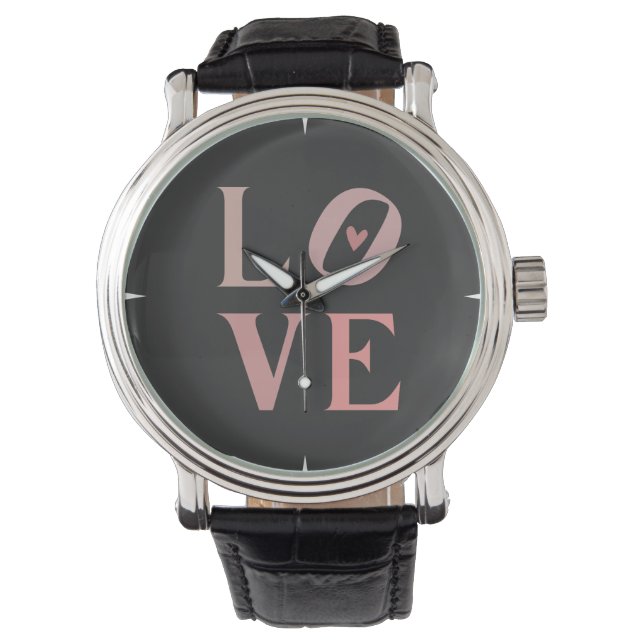 Love Always Watch: Wear Your Heart on Your Wrist Watch (Front)