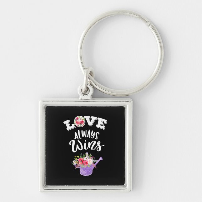 Love Always Win Key Ring (Front)