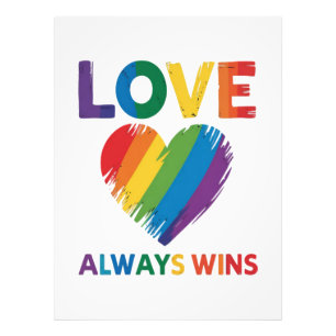 Love Always Win LGBT Photo Print