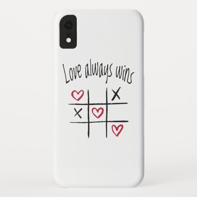 Love always wins Case-Mate iPhone case (Back)