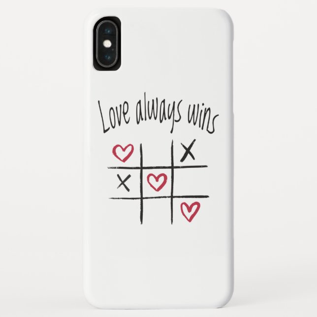 Love always wins Case-Mate iPhone case (Back)