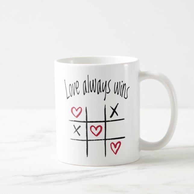 Love always wins coffee mug (Right)