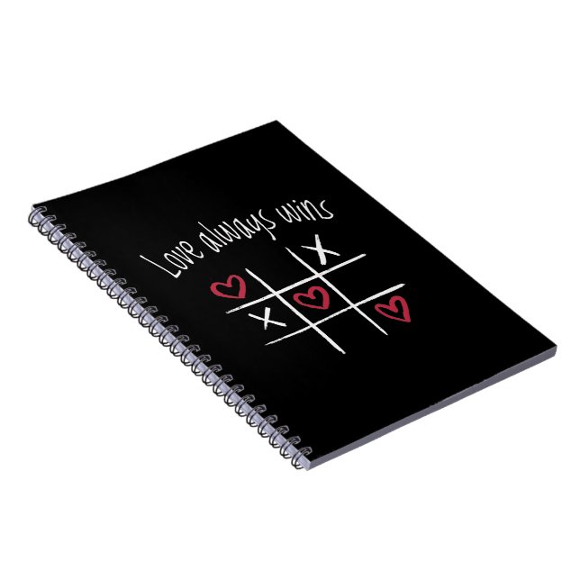 Love always wins notebook (Right Side)