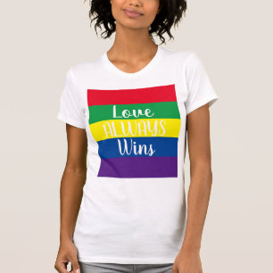 Love Always Wins Rainbow T-Shirt