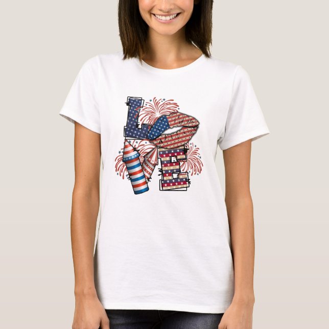 Love America T-Shirt (Front)