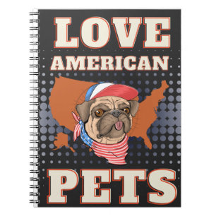 love american pets notebook