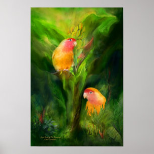 Love Among The Bananas Art Poster/Print Poster