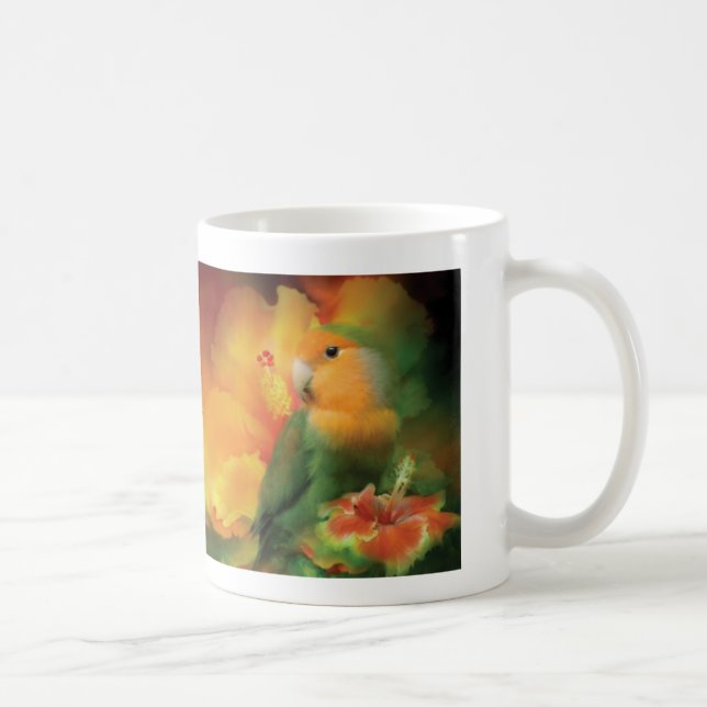 Love Among The Hibiscus Mug (Right)
