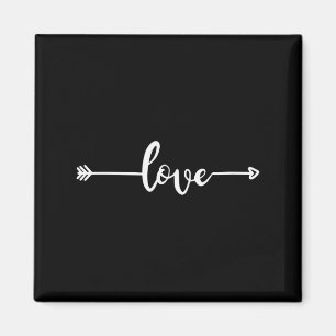 Love Amor Arrow Valentines Day Love Heart Couples Magnet