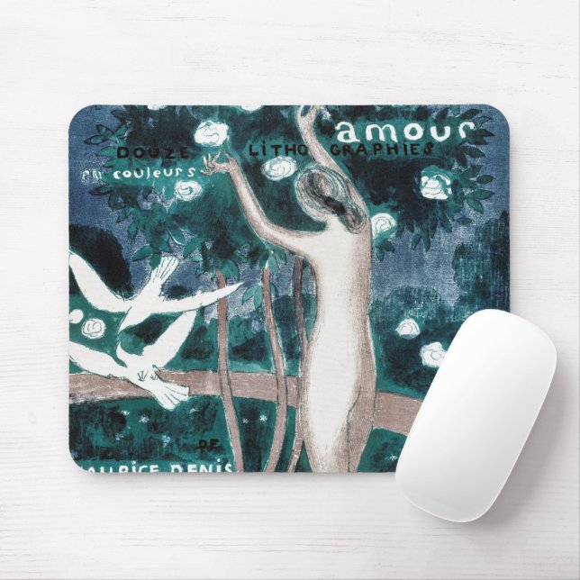 Love (Amour), Maurice Denis Mouse Mat (With Mouse)