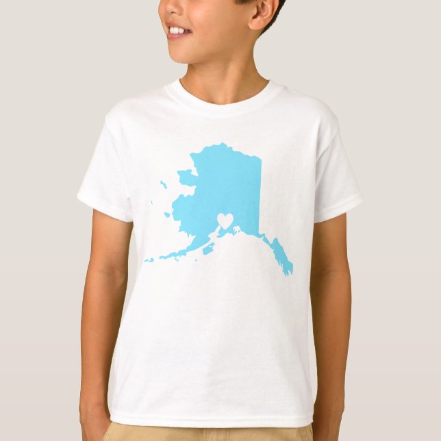 Love Anchorage Alaska T-Shirt (Front)