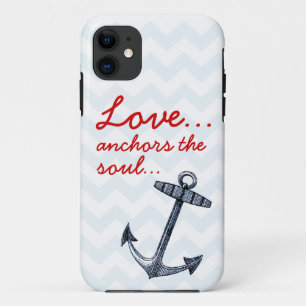 Love Anchors the Soul Iphone 5 Case