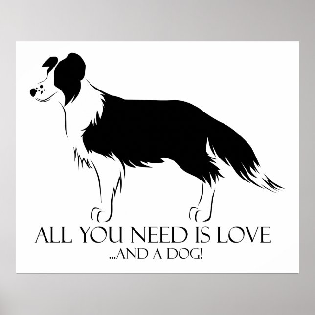 Love And A Dog Poster (Front)